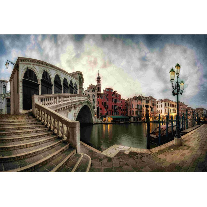 Rialto - Grand Canal, H 8 po x l 12 po