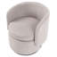 Upholstered Swivel Barrel Chair-1129427345