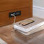 Commode lit escamotable en bois Sedona avec tiroir de rangement et charge intégrée-1492565810-1492565809