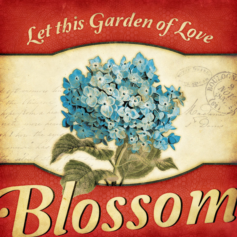 Let It Blossom - Wrapped Canvas Print, 91cm H x 91cm W x 3.8cm D