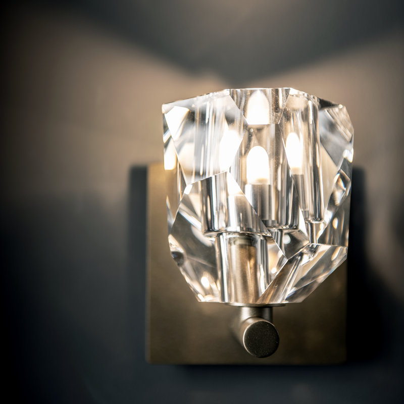 Gatsby 1 - Light Dimmable Bath Sconce, Soft Gold