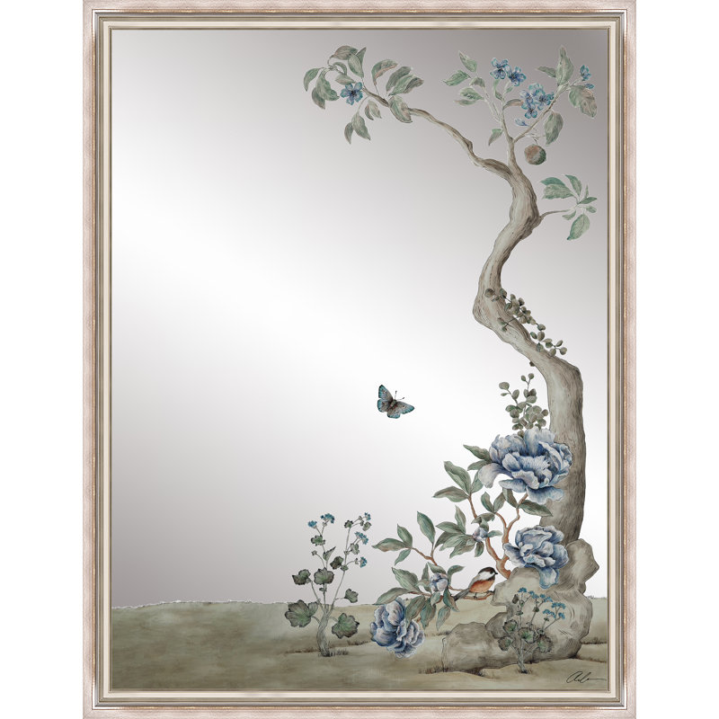 Quiet Garden IV Mirror, 44.25" H x 34.25" W