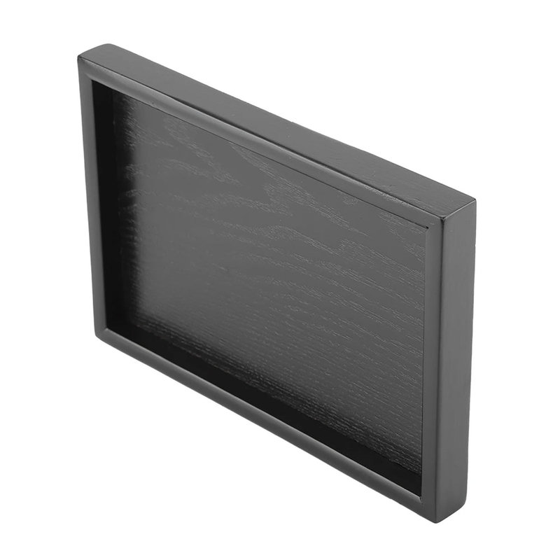 Plateau de service en bois - Plateau rectangulaire en bois massif pour la maison et le restaurant