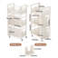 95cm H x 44cm W Book Cart-124587582