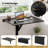 Way Wick Extendable Pine Solid Wood Base Dining Table-230113130