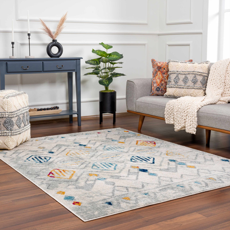 Southwestern Indoor Rug, Rectangle 5'3" x 7'3"