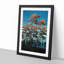 Autumn Woodland by Hasui Kawase - Framed Print-55456985-55456989