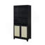 31" Bookcase Cabinet In Black (7-Shelf)-1974223722