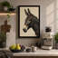 Donkey Study Boho - Wrapped Canvas-646526568-646526590