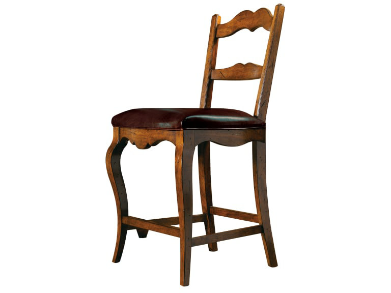 Bellanger Yes Stool with Solid Wood Frame