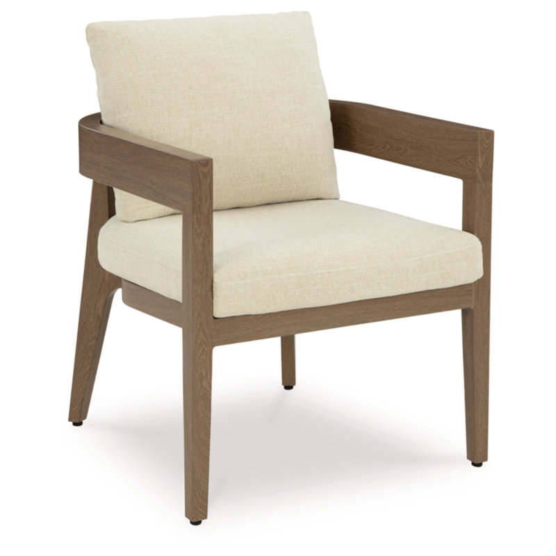 Chaise avec accoudoirs avec coussin Serene Bay