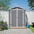 6 Ft. W X 6 Ft. D Resin Outdoor Storage Shed, Weather-resistant Outdoor Storage With Reinforced Design
