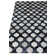 Chevron Area Rug in Silver/Blue