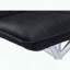 Ensemble de 2 chaises de salle à manger sans accoudoirs - aspect cuir noir - pieds chromés Starburst-2135991263