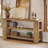 70-Inch Narrow Long Entry Console Table with Storage for Hallway, Entrance, Foyer