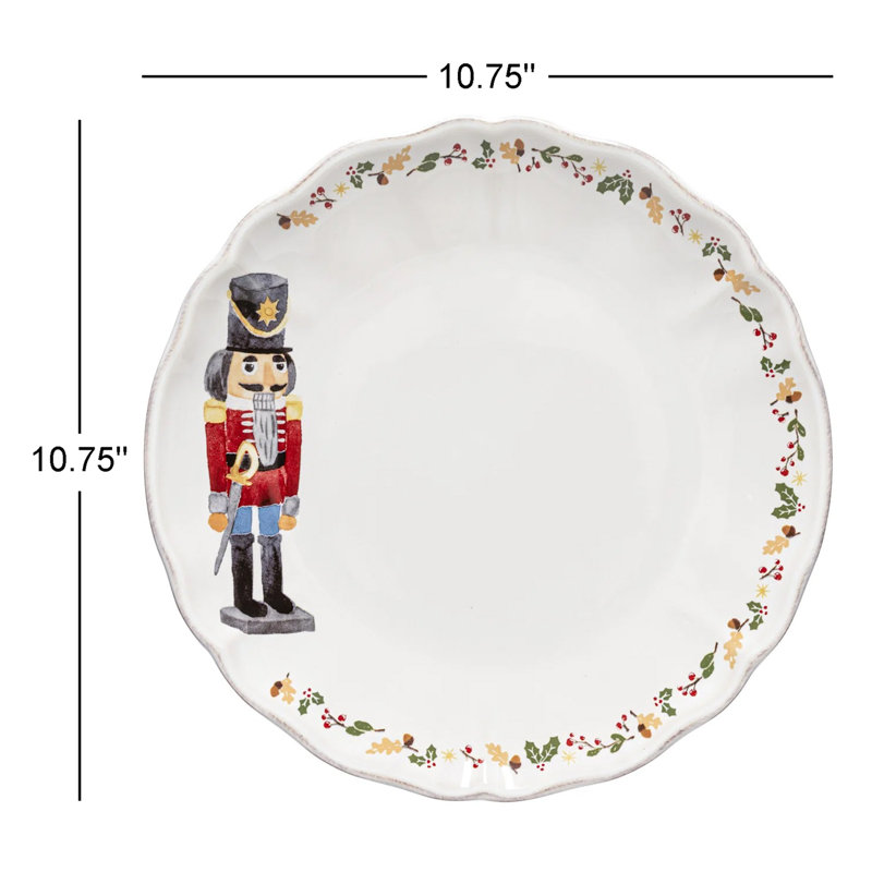 Fine Stoneware Dinner Plate