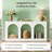Stylish Arches Side Table,Entryway Table,Stable Console Table-975742714