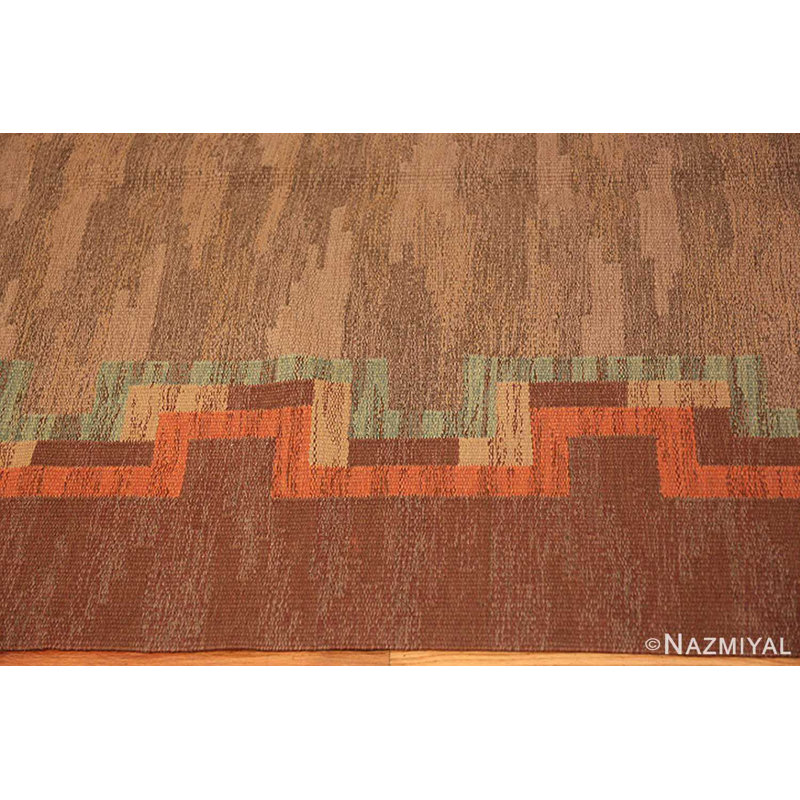 Scandinavian One-of-a-Kind Rectangle 8' X 11' Area Rug