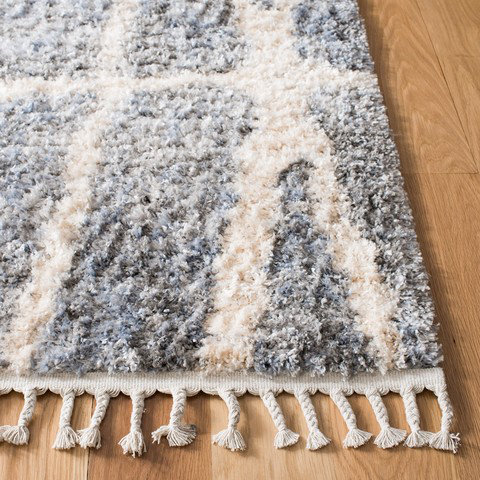 Barker Geometric Hand Woven Area Rug