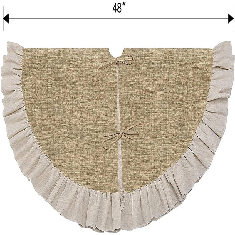 Pendergrass Linen Tree Skirt