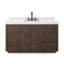 Everett Single Wide Vanity-Satin Light Wash Oak-529363286