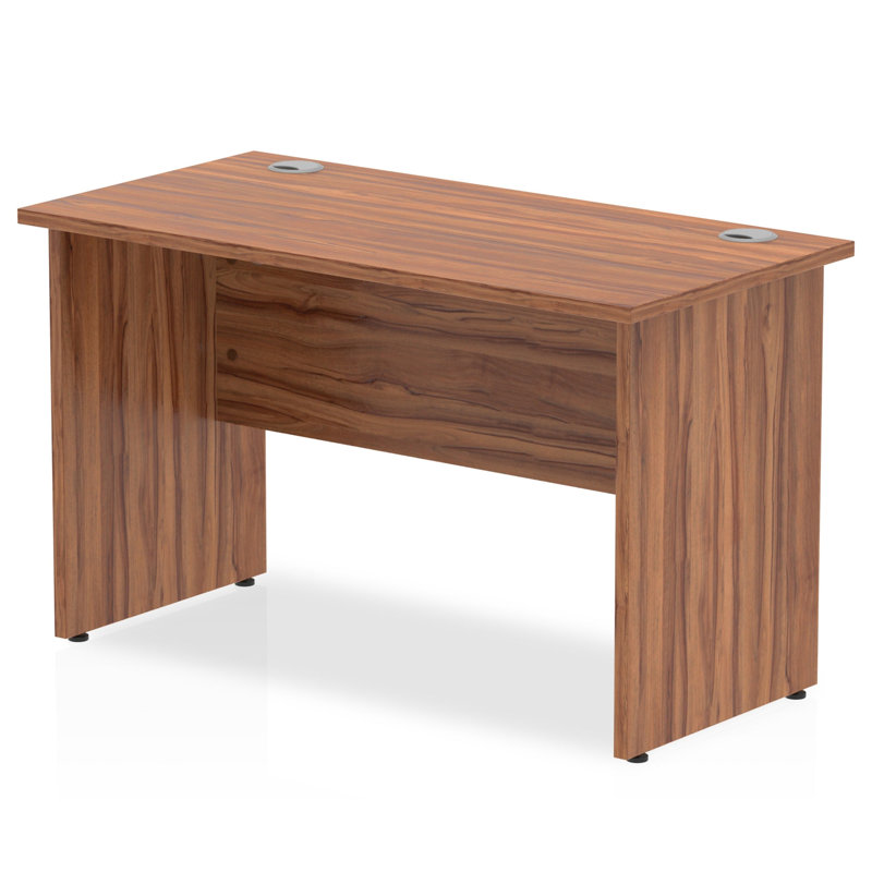 Impulse Computer Desk, 73cm H x 120cm W x 60cm D, Walnut, Walnut