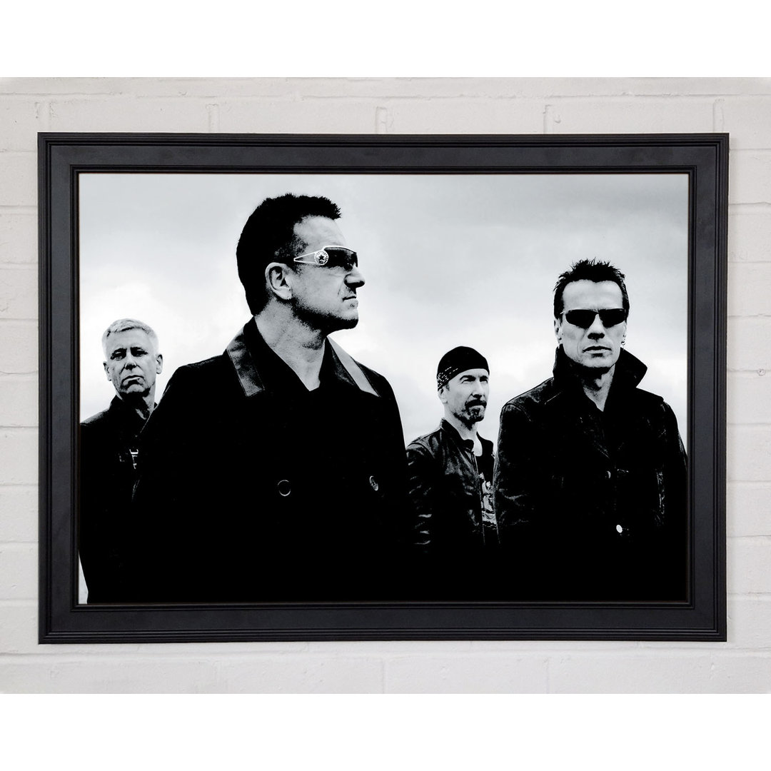 U2 - Einzelne Bilderrahmen Kunstdrucke