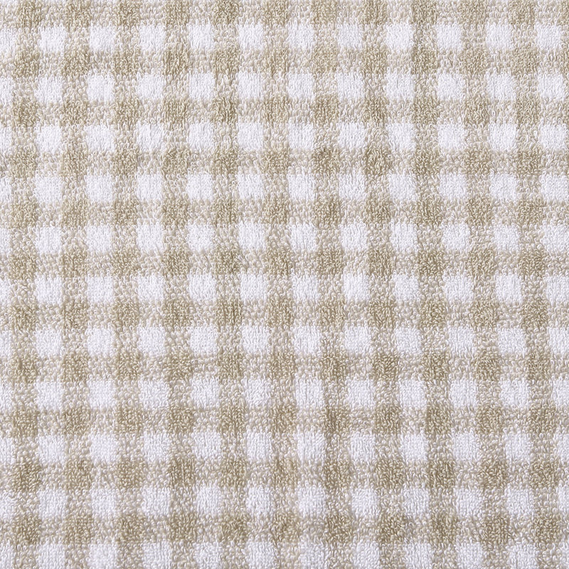 Ensemble de serviettes 100% coton Laura Ashley, Brun clair / beige / blanc