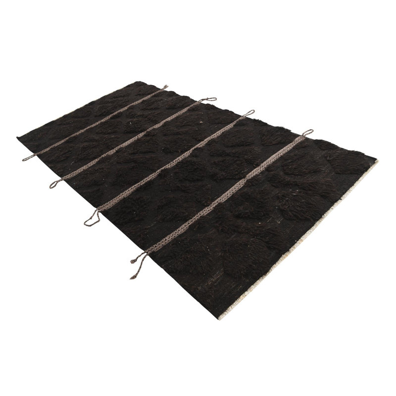 Tapis brun foncé Orpheus