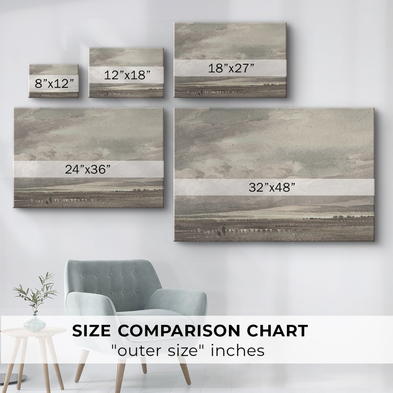 Paysages rétro-CLxxiv -Galerie enveloppée Cavas, 40 x 60