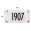 Plaque d'adresse 1 ligne Frura-102174354-102174352