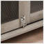 Table de bout pour chien de ferme avec porte de grange coulissante Farmwood