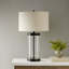 Lampe de table en verre