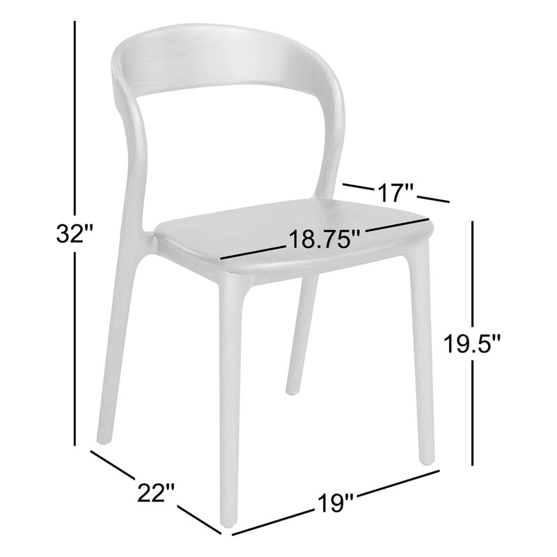 Kayla Leather Dining Chair, Sonoma Black Top Grain Leather, Black