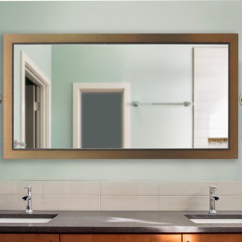 Doylestown Wood Flat Mirror, 71.5" H x 38.5" W