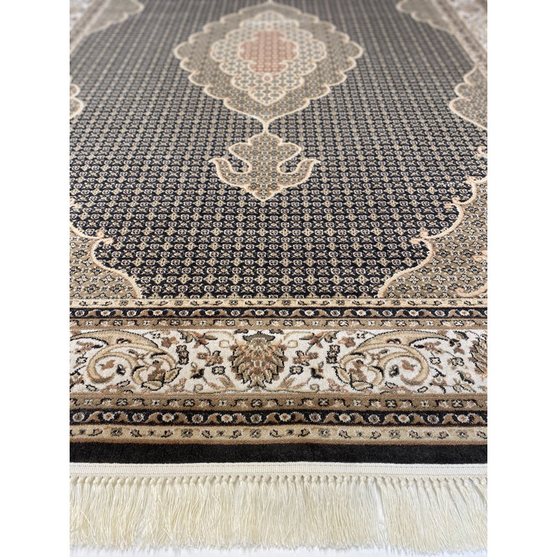 Freitas Oriental Viscose Area Rug, Rectangle 120 x 170cm