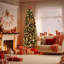 Lighted Artificial Christmas Tree-1967949665