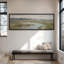 Impression sur toile encadrée, "Large Large Coastal Marsh Wetland River Neutre"-2078800232-2078800234