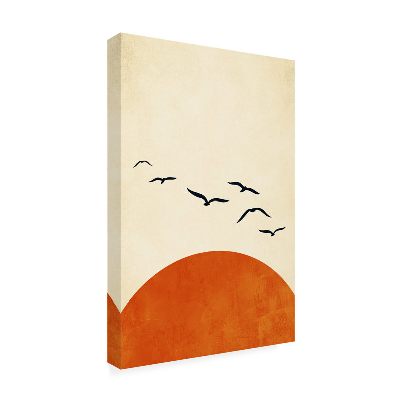 «Kubistika Sunset Dreams», art sur toile, H 24 po x l 16 po x P 2 po