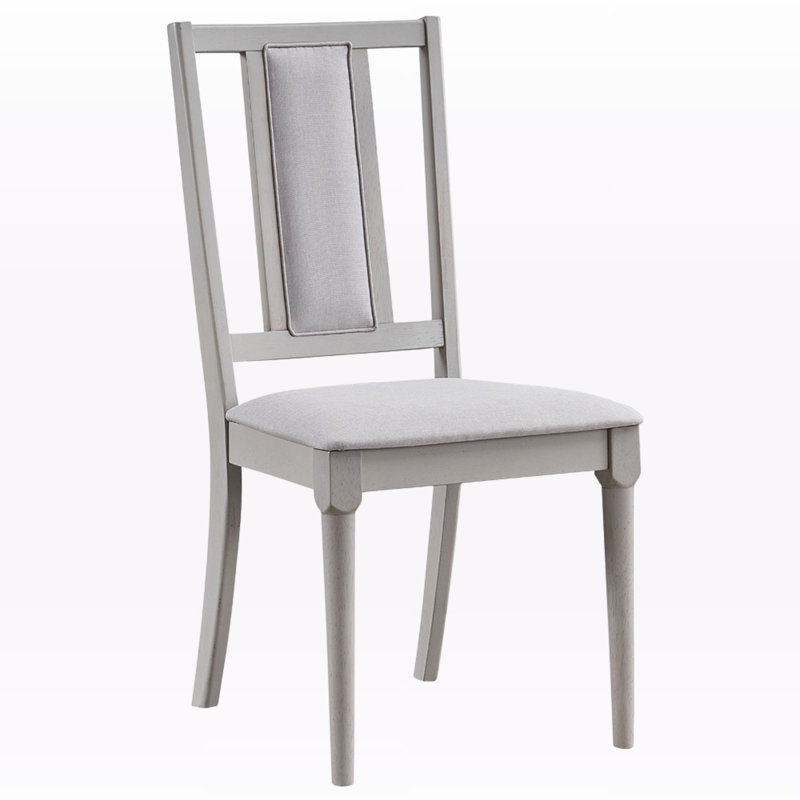 Chaise d'appoint Robbie Beige Linen & Nature Finish (ensemble de 2)