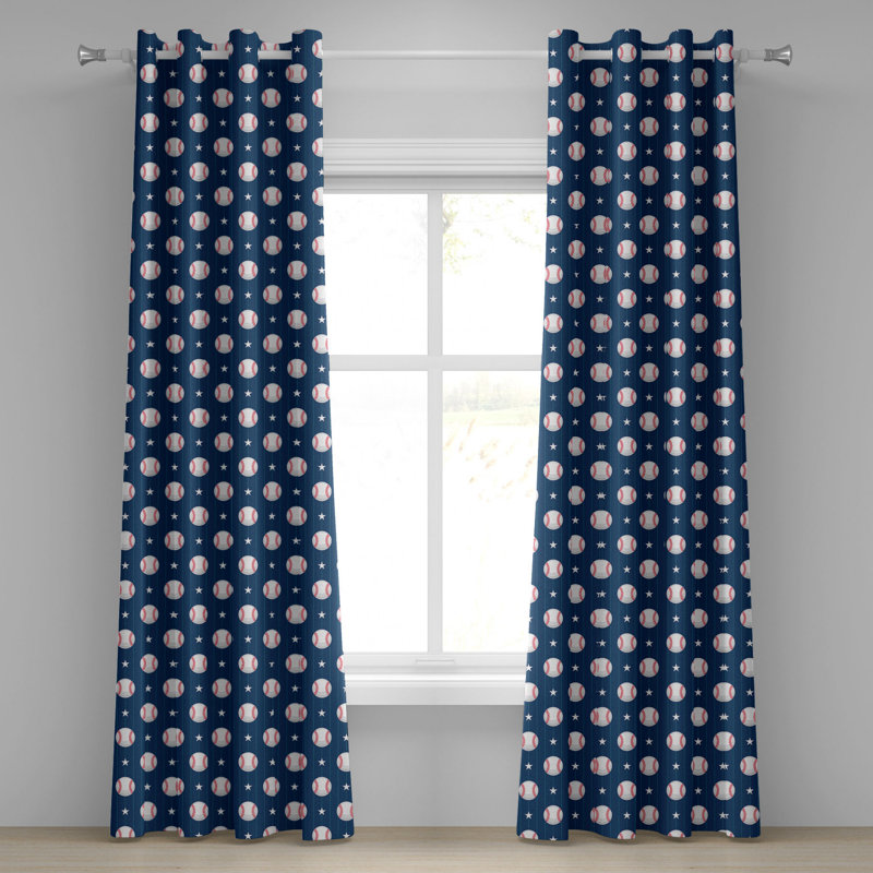 Sateen Blackout Curtain Pair, 50" W x 84" L