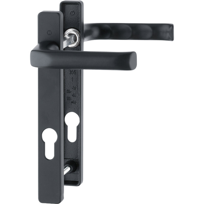 Door Handle, Matt Black