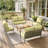 6.5″ Outdoor Replacement  Cushion Set, Deep Seating Seat / Back Cushion Set-1070637947