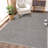 Solid Machine Washable Rug Non-Slip Modern Area Rugs Traditional Rubber Backing Thin Indoor Area Rug for Living Room Bedroom Kitchen Dining Room Non Shedding Casual Carpet-331949699