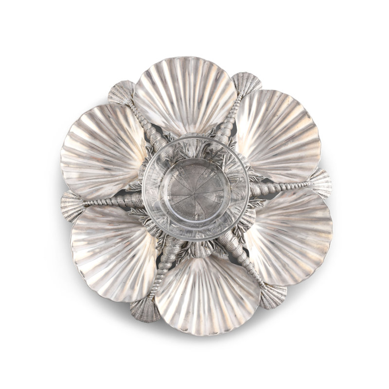 Sea And Shore Pewter Tray