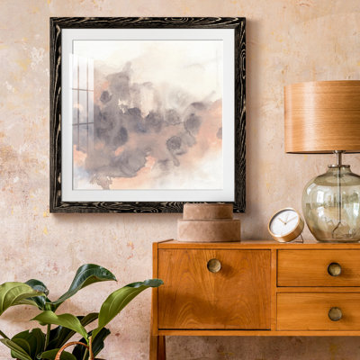 «Smoke Surface I», reproduction encadrée de qualité supérieure - prête à être accrochée