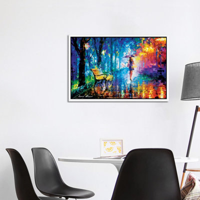 Misty Umbrella by Leonid Afremov - Painting on Canvas