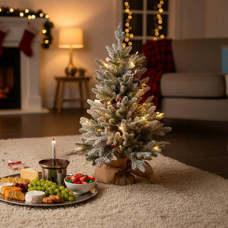 84cm H Lighted Artificial Christmas Tree