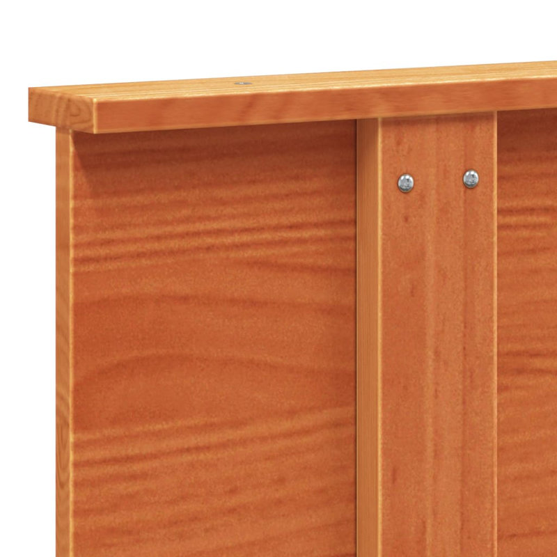 Mucklen Solid Wood Headboard, 82.5cm H x 139cm W x 6cm D