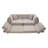 Chenille Striped Compression Sofa with 2 pillows-377285015